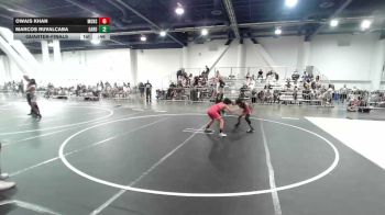 88 lbs Quarterfinal - Owais Khan, Monster Garage vs Marcos Ruvalcaba, Garden City WC