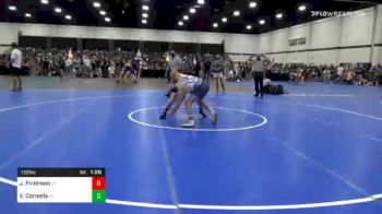 132 lbs Prelims - Jacob Finlinson, UT vs Vince Cornella, CO