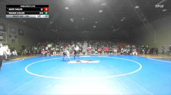 106 lbs 1st Place Match - Alex Salas, Matilda Torres vs Isaiah Colon, Mt. Whitney
