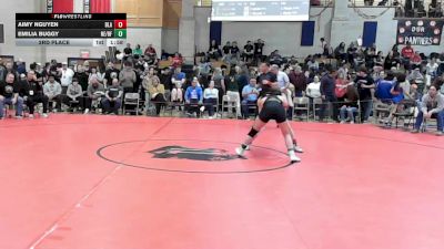 114 lbs 3rd Place - AiMy Nguyen, Latin Academy vs Emilia Buggy, Northeast Metro Tech/Bishop Fenwick