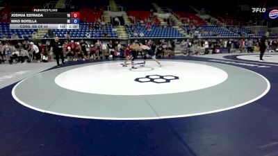 157 lbs Cons. Rd Of 64 - Joshua Estrada, VA vs Niko Rotella, NE
