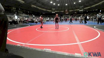 67 lbs 3rd Place - Zachary Montgomery, Berryhill Wrestling Club vs Dominic Mendez, Claremore Wrestling Club
