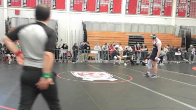 215 lbs Quarterfinal - Shaun Garrett, Winchester vs Matt Harrold, Haverhill