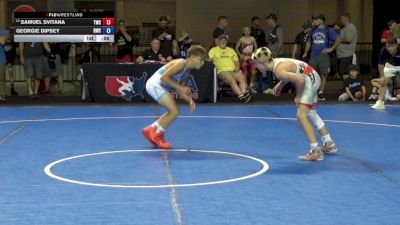 80 lbs Cons. Sub-semis - Samuel Svitana, Truckee Wrestling Club vs Georgie Dipsey, Ruthless Wrestling Club