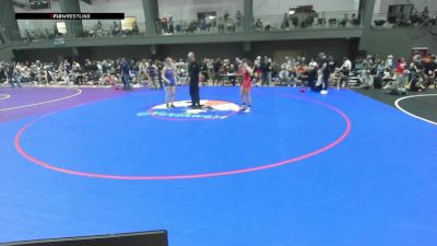 Junior Girls FS - 120 lbs Champ. Round 2 - Svea Gonzalez, CA vs Madison Fowler, WA