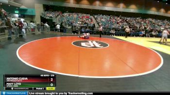 215 lbs Cons. Round 2 - Antonio Cueva, Archbishop Mitty vs Matt Loyd, Spring Creek