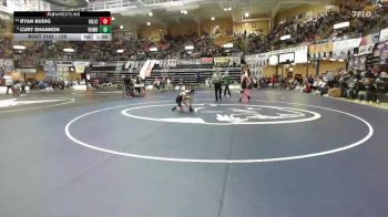 126 lbs Cons. Round 1 - Curt Shannon, Humbolt Hs vs Ryan Budig, Hill City Hs