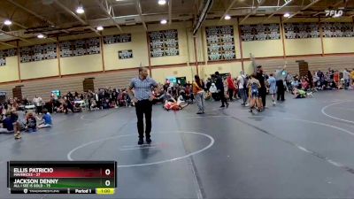 56 lbs Quarterfinal - Ellis Patricio, Mavericks vs Jackson Denny, All I See Is Gold