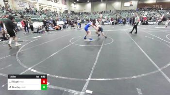 138 lbs Semifinal - Jack Ridgel, Truckee WC vs Matthew Manley, Porter House
