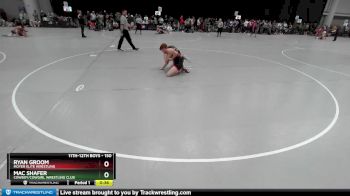 150 lbs Cons. Round 3 - Mac Shafer, Cowboy/Cowgirl Wrestling Club vs Ryan Groom, Moyer Elite Wrestling