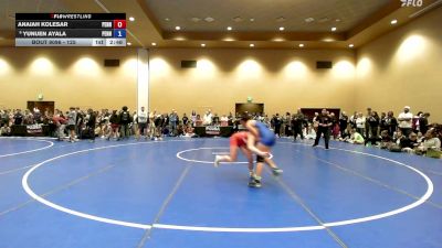 125 lbs Champ. Round 2 - Anaiah Kolesar, Pennsylvania vs Yunuen Ayala, Pennsylvania