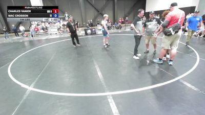 144 lbs Charles Vanier, Minnesota Blue vs Mac Crosson, Iowa