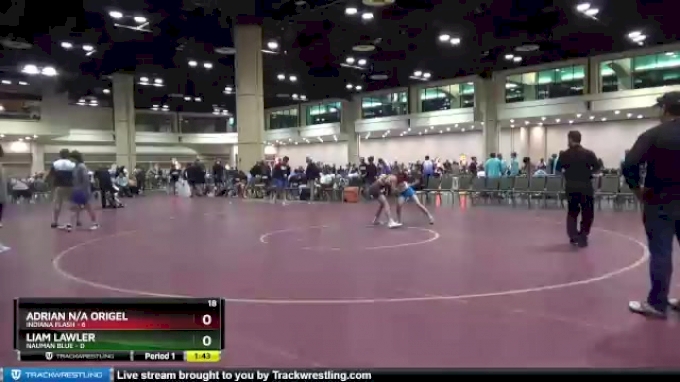 113 lbs Quarters & Wb (16 Team) - Liam Lawler, Nauman Blue vs Adrian N ...