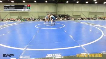 140 lbs Semifinal - Corey Harris, Super Girls 7-12 vs Tayla Skelley, Best Trained 7-12 USA