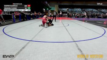 200 lbs Consi Of 16 #1 - Easton Glanville, Oakdale vs Emanuel Flores, Los Banos Junior High
