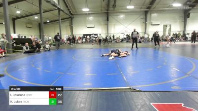 130 lbs Final - Ilias Delarosa, Morris Fitness Wrestling Club - (A) vs Kellan Lukas, Roundtree Wrestling Academy