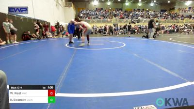 Rr Rnd 1 - Wyatt West, Woodland Wrestling Club vs Kayden Swanson, Barnsdall Youth Wrestling