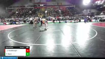5A 152 lbs Quarterfinal - John Rudebaugh, Post Falls vs Parker Mack, Meridian