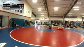 165 lbs Cons. Semi - Dane Crabtree, Newcastle vs Izaiah Joey, Scottsbluff