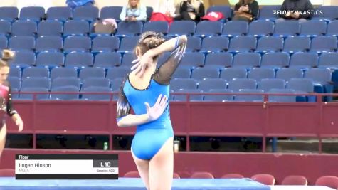 Logan Hinson - Floor, MEGA - 2020 Metroplex Challenge