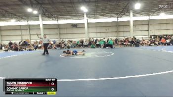 66 B Round 2 - Taiven Crnkovich, Hawk Wrestling Club vs Dominic Garcia, Fighting Squirrels