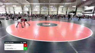 80.1 lbs Quarterfinal - Cameron Craigie, VA Patriots vs James Schreffler, SMWC WolfPack