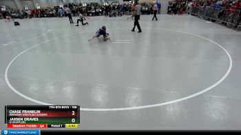 106 lbs Champ. Round 3 - Jaxsen Draves, GI Grapplers vs Chase Franklin, Ironhawk Wrestling Academy