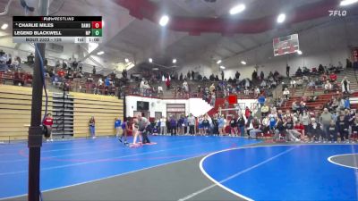 125 lbs Cons. Round 3 - Charlie Miles, Terre Haute South Vigo vs Legend Blackwell, Merrillville Pirates
