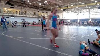 112 lbs Quarterfinals (8 Team) - Charley Jones, Ohio Red vs Mia Skinner, Swag Girls