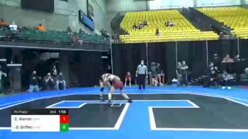 138 lbs 7th Place - Channing Warner, Unattached 45 vs Devin Griffen, Unattached 82