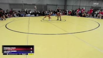 135 lbs Quarters & 1st Wb (16 Team) - Tiyanna Mack, South Carolina vs Lilliana Banks, Wisconsin