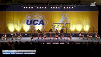 Jackson Cheer Company - Senior Smack [2025 L2 Senior - D2 Day 1] 2025 UCA Sevierville Showdown