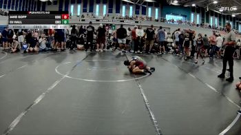 80 lbs Round 1 (4 Team) - Jake Goff, KONG ELEM vs Oj Hall, Creeks Wrestling