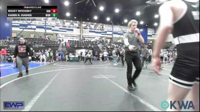 85 lbs 5th Place - Rocky Witcosky, Team Nomad vs Kaden N. Hughes, Midwest City Bombers Youth Wrestling Club