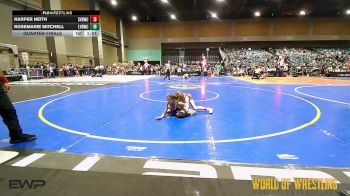65 lbs Quarterfinal - Harper Neith, Steel Valley Renegades vs Rosemarie Mitchell, LV Bear Wrestling Club