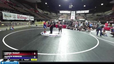 200 lbs Round 2 (16 Team) - Cherish Teasley, MDWA vs Madison Robinson, CVWA