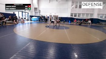 125 lbs Consi Of 4 - Landon Sidun, Unrostered - Hutchy Hammers vs Grey Burnett, Unrostered - Perrysburg