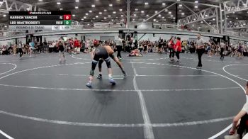 150 lbs Round 5 (8 Team) - Leo Mastroberti, Prime WC White vs Karson Yancer, Full Circle