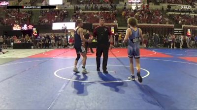 126 lbs Cons. Semi - Collin Hire, Spartan Youth Wrestling Club vs Kahle Hill, Corvallis