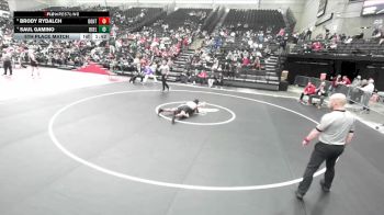 5A 132 lbs 5th Place Match - Brody Rydalch, Bountiful vs Saul Gamino, Box Elder