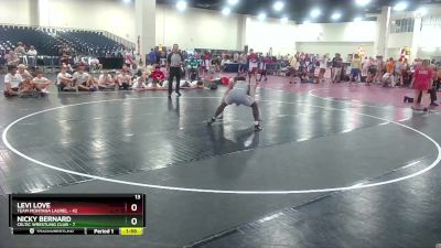 175 lbs Semis & 1st Wrestleback (8 Team) - Levi Love, Team Montana Laurel vs Nicky Bernard, Celtic Wrestling Club