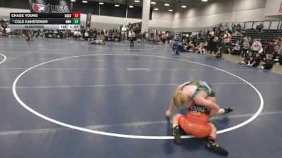 165 lbs Quarters - Chase Young, USA Gold vs Cole Kansteiner, Nebraska Wrestling Academy