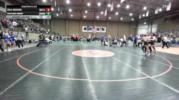 130 lbs Champ. Round 1 - Kaylee Herd, Lebanon vs Zoa Dejong, Omaha Westside