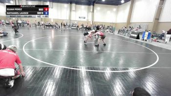 150 lbs Consi Of 4 - Elijah Perez, ATT / Mocco Wrestling vs Nathaniel Lauser, Trident Wrestling Club