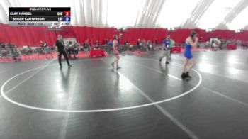 132 lbs 5th Place Match - Clay Hansel, Victory School Of Wrestling vs Segan Cartwright, Lodi Wrestling Club