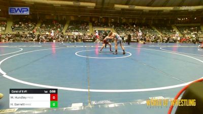 105 lbs Consi Of 8 #1 - Malachi Hundley, Prodigy Wrestling Academy vs Hawke Garrett, Maverick