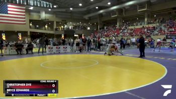 145 lbs Cons. Round 4 - Christopher Dye, AR vs Bryce Edwards, IL