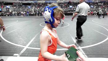 53 lbs Round Of 16 - Lincoln Richardson, Marksmen Wrestling vs Juan Resendez III, Team Crush