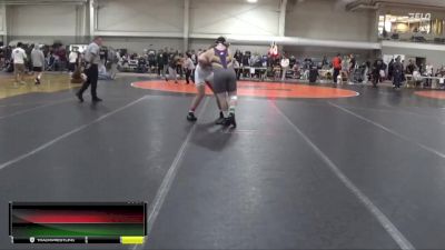 285 lbs Champ. Round 2 - Elijah Hinshaw, Unattached - Indianapolis vs Mason Mustain, Ashland University