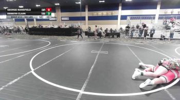 190 lbs 3rd Place - George Mansfield, Empire WC vs Demetri Clark, Temecula Valley HS